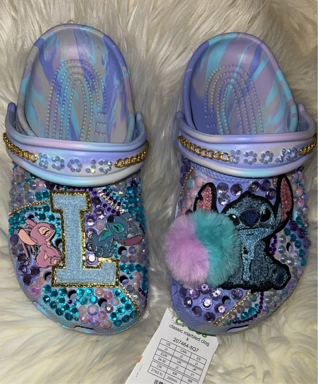 Kids Custom Bling Crocs(Girls/Boys)