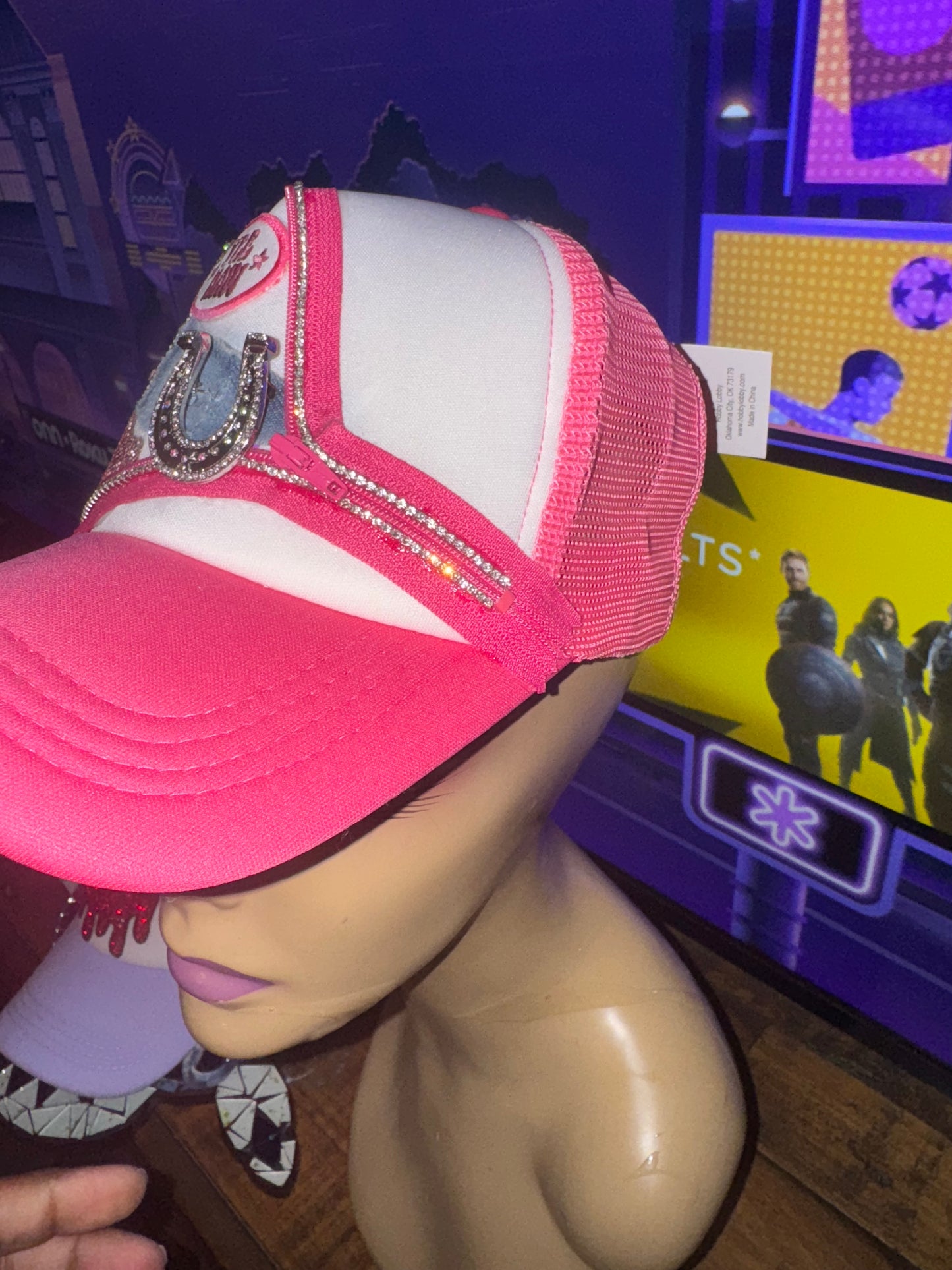“Rhinestone Rodeo” Trucker hat-Drip Certified Collection