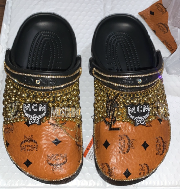 Adult Custom Bling Crocs