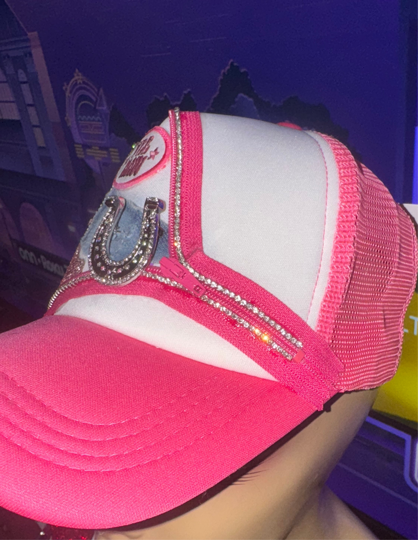 “Rhinestone Rodeo” Trucker hat-Drip Certified Collection