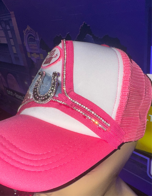 “Rhinestone Rodeo” Trucker hat-Drip Certified Collection