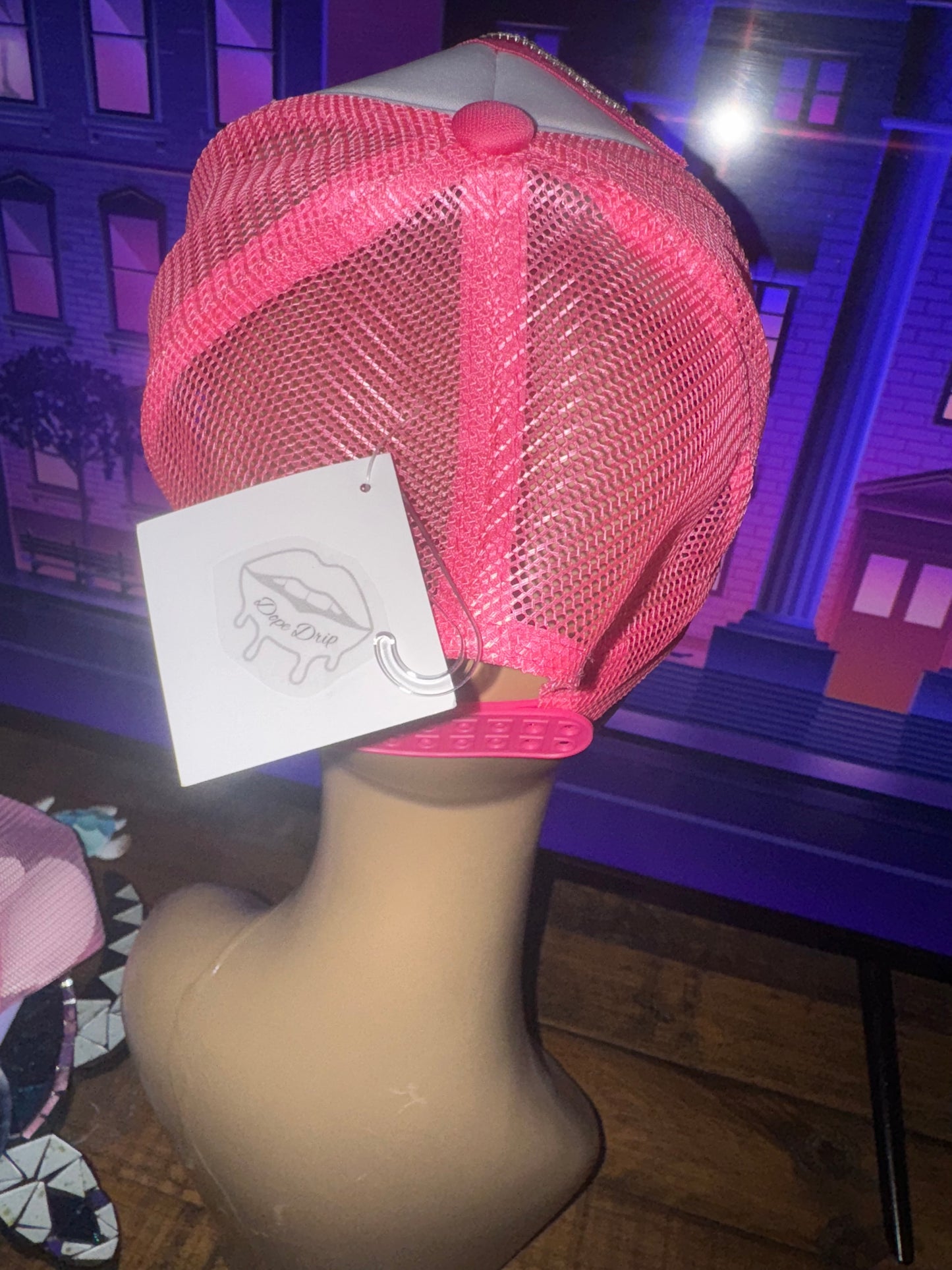 “Rhinestone Rodeo” Trucker hat-Drip Certified Collection